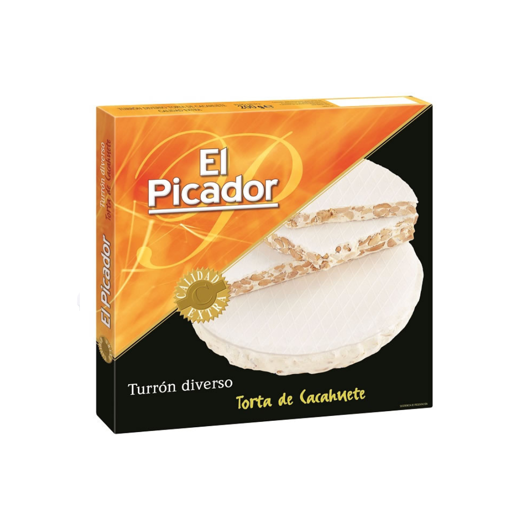 Torta Turrón Duro de Cacahuete Extra – 200 gr